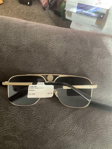 versace ve2238 sunglasses|Versace VE2238 61 Light Grey Mirror Silver & Pale Gold .